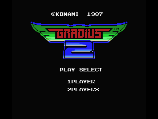 Nemesis 2 screenshot 2 for MSX